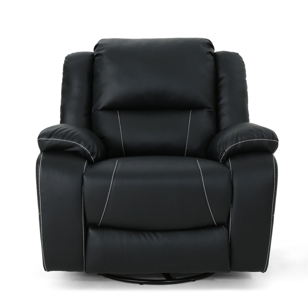 Stylish Wide Manual Swivel Standard Recliner