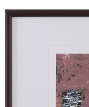 Dual Dichotomy Framed Print (Set of 4) - Pink / Blue