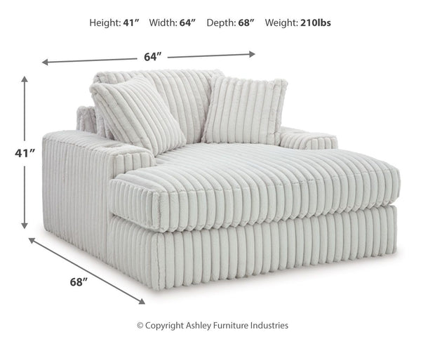 Stupendous - Oversized Chaise - Alloy