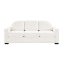 Modern 3 Seater Sofa With Curved Backrest