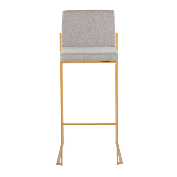 Fuji - Contemporary Design High Back Barstool