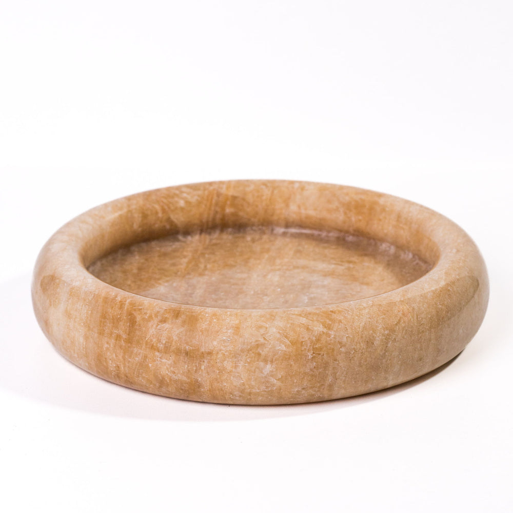 Marble Round Edged Catch-All - Onyx