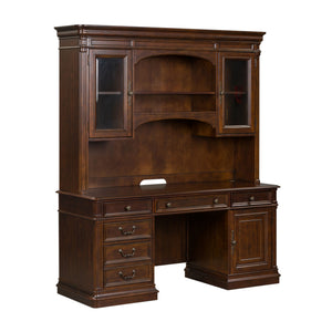 Brayton Manor - 3 Piece Jr Executive Credenza - Cognac