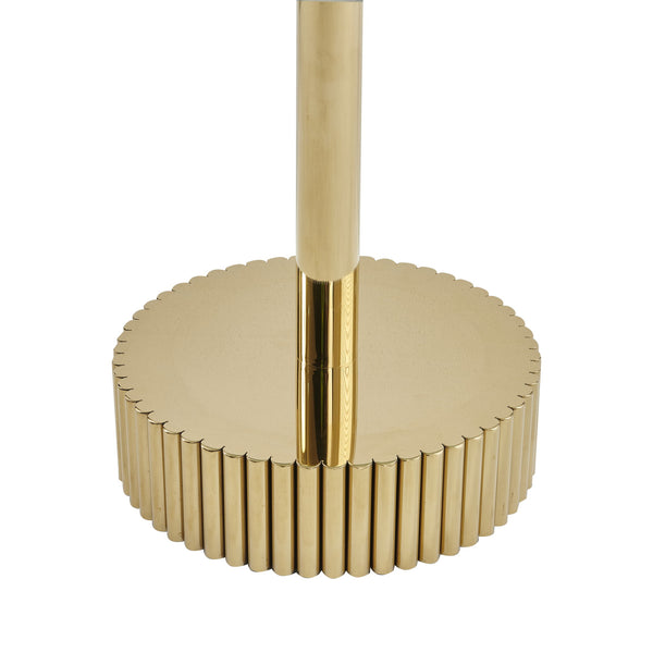 End Table For Living Rooms - Gold / White