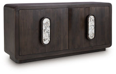 Elliston - Accent Cabinet - Espresso Brown