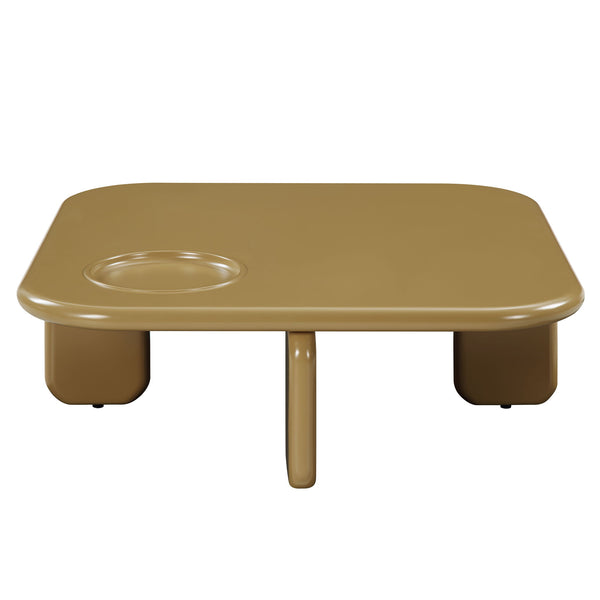 Joane - Coffee Table - Yellow Brown