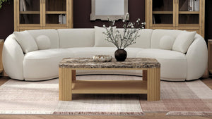 Arlo - Coffee Table - Pale Oak