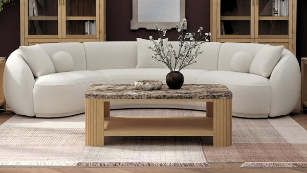 Arlo - Coffee Table - Pale Oak
