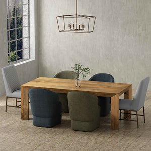 Crossings - Downtown Rectangular Dining Table - Amber