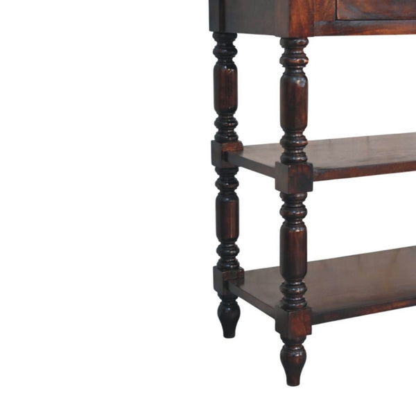 Turned Legs Side Table