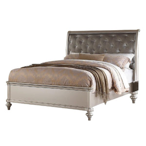 Tufted Headboard Bed