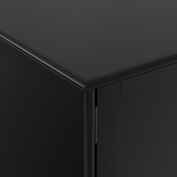 Draper - Handcrafted Mid Century Low TV Media Stand