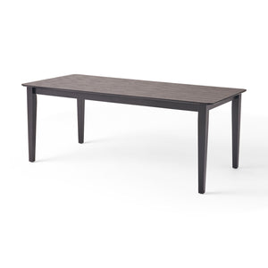 Farmhouse Charm Dining Table With Square Leg