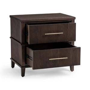 Westlake - 2-Drawer Nightstand - Kona Brown