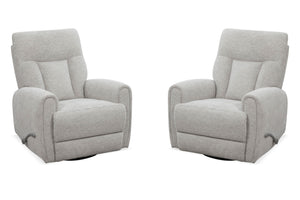 Natalia - Manual Swivel Glider Recliner (Set of 2)