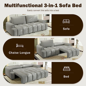 4 Seater Modern Couch With Seats Storage