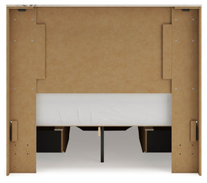 Lawroy - Panel Bed With Storage