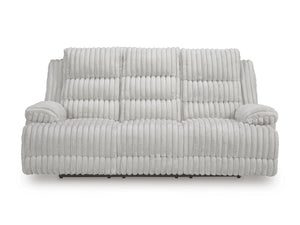 Rhines Falls - 2 Pc. - Power Reclining Sofa And Loveseat - Alloy