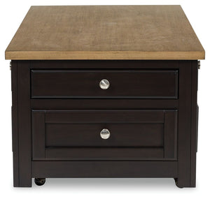 Drazmine - Lift Top Cocktail Table - Brown
