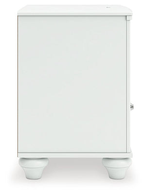 Kozlani - One Drawer Night Stand - White