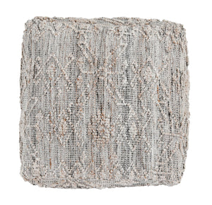 Tundra - Pouf - Gray Multi
