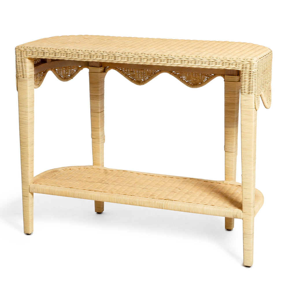Sally - Rattan Console Table - Natural