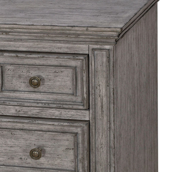 Big Valley - Bedside Chest With Charging Station