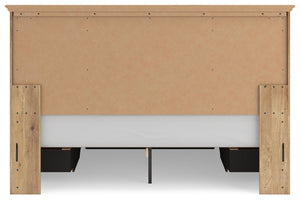 Makidern - Panel Storage Bed