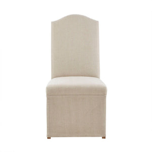 Dining Chair With Skirts (Set of 2) - Beige