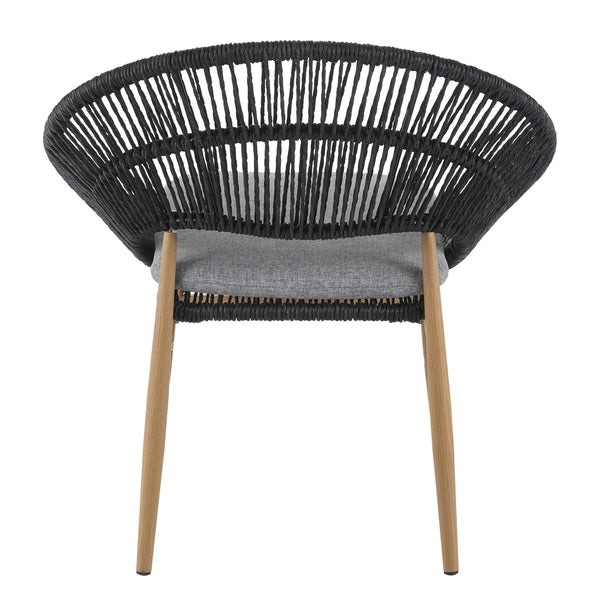 Cyril - Outdoor Papasan Style Dining Chair (Set of 2)