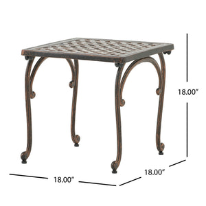 Laughlin - Traditional Style Cast End Table Set - Antique Espresso