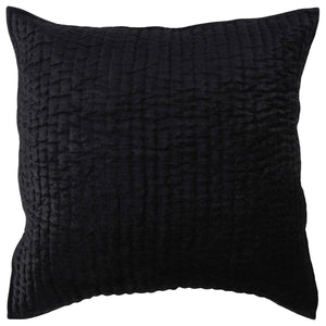 Bari - Velvet Sham - Onyx