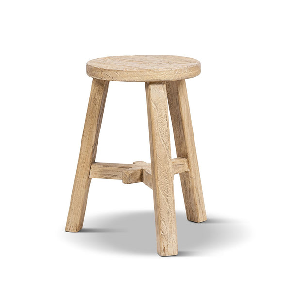 Linden - Round Stool - Light Brown