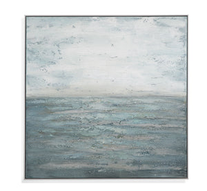 Landslide Canvas Art - Dark Gray