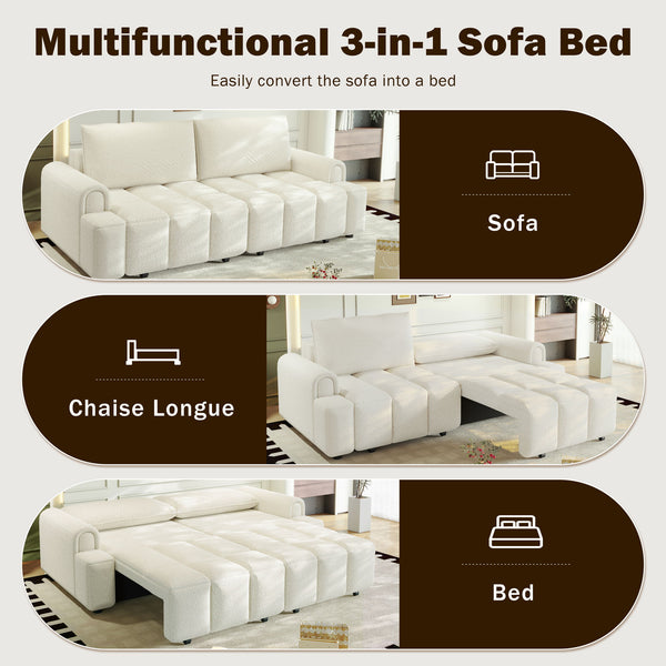 4 Seater Modern Couch With Seats Storage