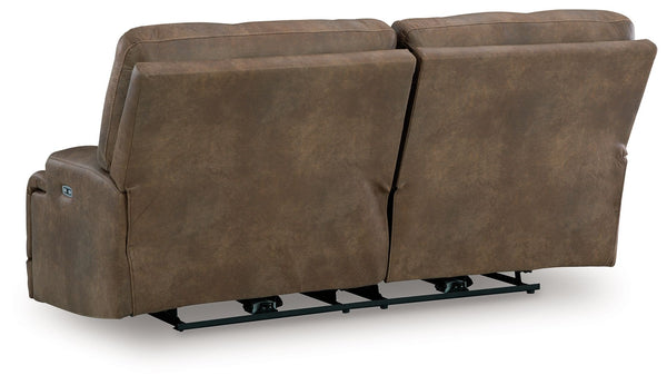 Beckley Place - 2 Pc. - Power Reclining Sofa And Loveseat - Earth