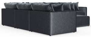 Remington - Modular Sofa And Cocktail Ottoman - Slate