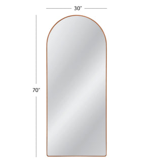 Holly - Floor Mirror - Light Brown