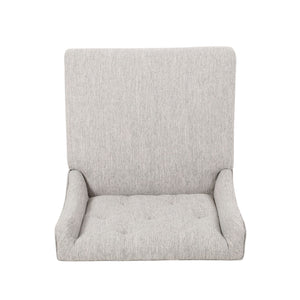 Vienna - Contemporary Fabric Tufted & Wingback Counter Stools (Set of 2)