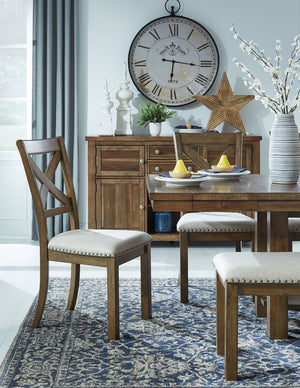 Moriville - Rectangular Dining Room Extension Table - Grayish Brown