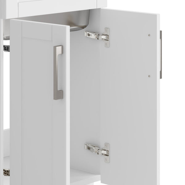 Hennessy - Deluxe Laundry Cabinet With Faucet And Stainless Steel Sink