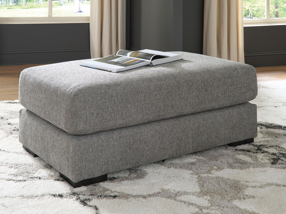 Creston Heights - Oversized Accent Ottoman - Smolder