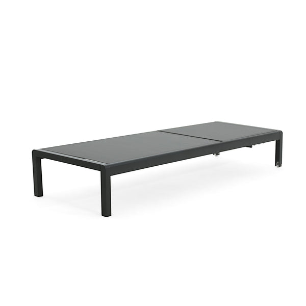Outdoor Patio Chaise Lounge With 5 Reclining Positions
