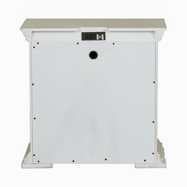 Big Valley - 2 Drawer Night Stand w/ Charging Station