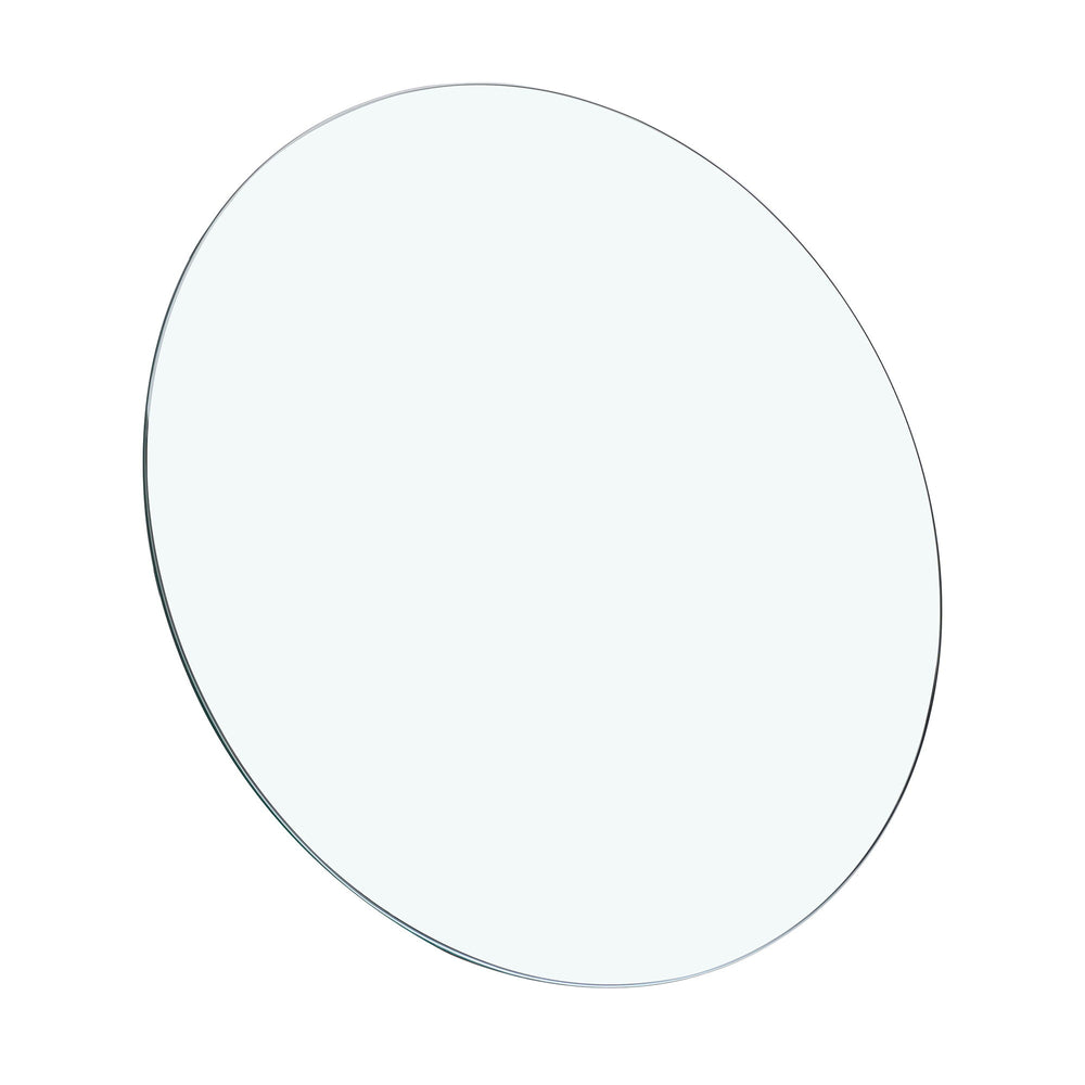 Round Tempered Glass Table Top