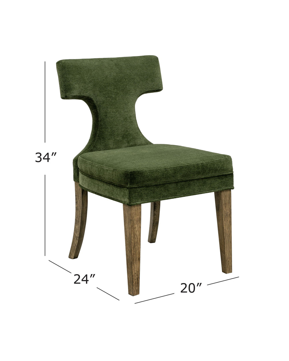 Oliver - Dining Chair - Rustic Brown