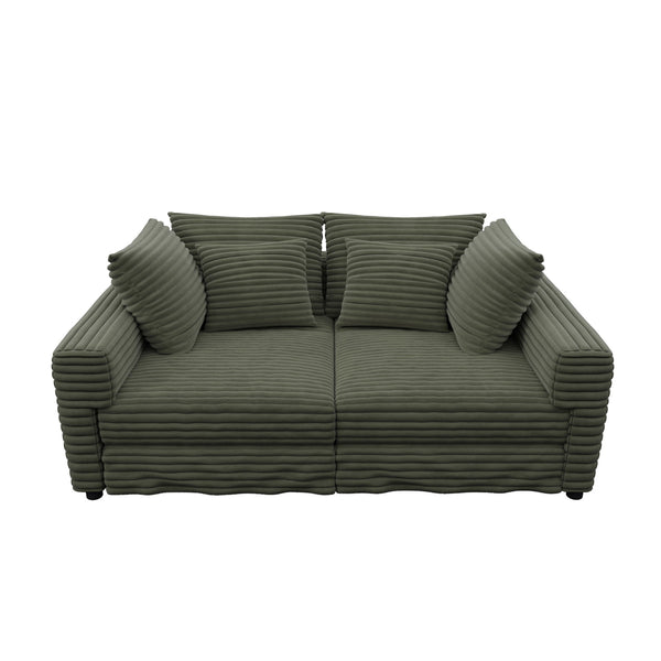 Modern Comfy Upholstered Sofa Cloud Couch & Deep Seat Couches
