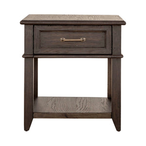 Mill Creek - Drawer End Table - Peppercorn