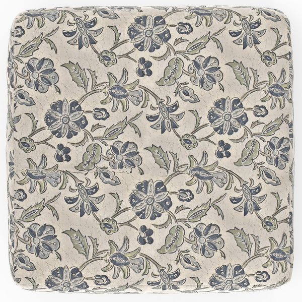 Stockbridge - Cocktail Ottoman - Denim
