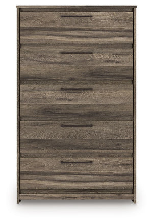 Elbrim - Five Drawer Chest - Brown